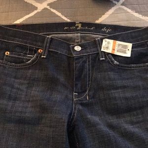 7 for all Mankind Jean Dojo Style Flared